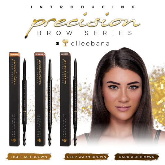 Elleebana Precision Brow Pencil & Brush - Beautique Lashes